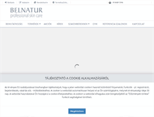 Tablet Screenshot of belnatur.hu